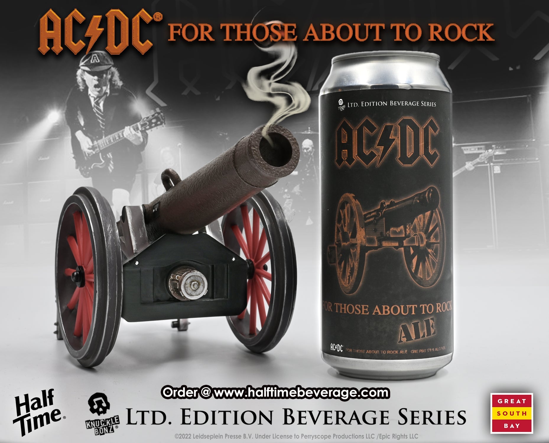 AC/DC "For Those About to Rock Ale" Joins the KnuckleBonz Ltd. Edition Beverage Series